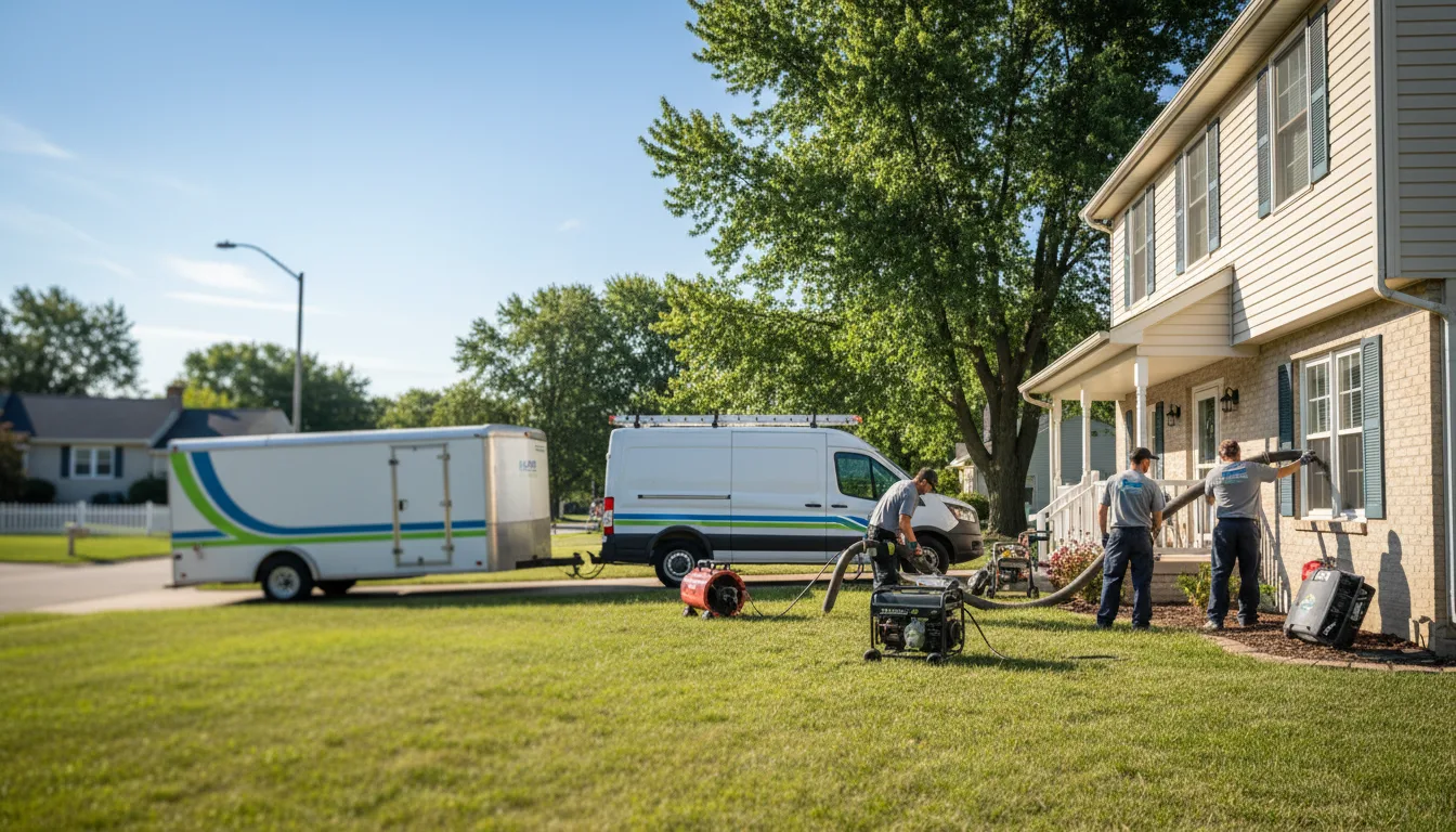 Flooded Basement Restoration And Cleanup With Repair in Orange City, IA near me